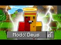 😇 Jogando o MODO DEUS do Minecraft (Zerando minecraft no God Mode)