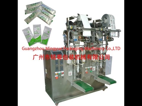 Full automatic multi line Enzyme powder/coffee powder/health powder sachet packing machine