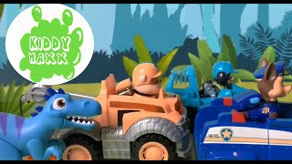 PAW PATROL-Dino Rescue- Spielzeugfiguren DEUTSCH