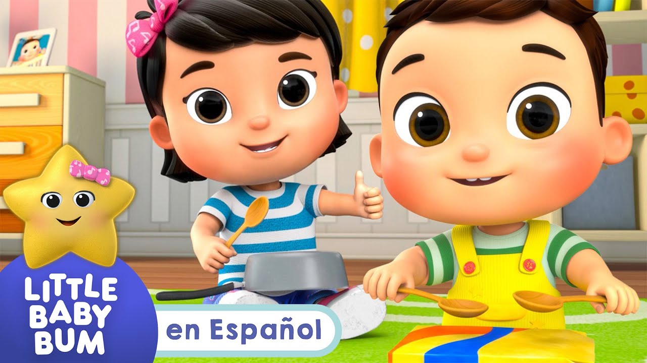 ⁣Toca Tu Tambor | Canciones Infantiles | Dibujos Animados | Little Baby Bum en Español