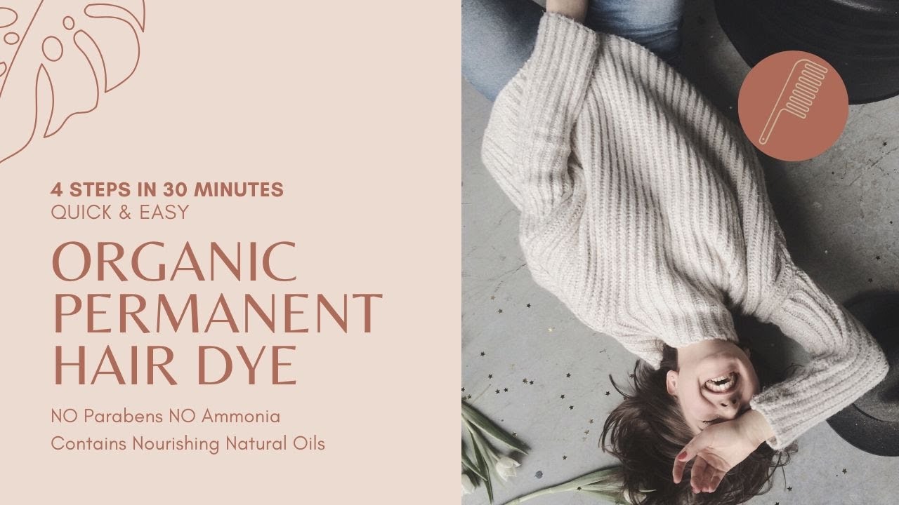 4 Steps in 30 minutes Quick and Easy To Use Naturalite Organic Permanant Hair Dye, Cruelty