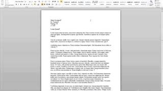 Basics of How to Format a Paper- MLA Style - No Research