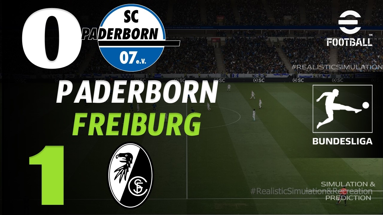 🔴 Paderborn gegen Freiburg 0 - 1 I HIGHLIGHTS & GOAL | Bundesliga 2026 I eFootball Live