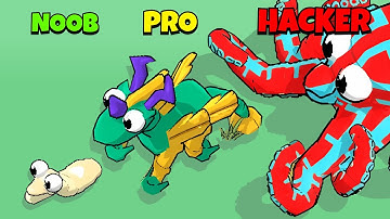 🤢 NOOB 😎 PRO 😈 HACKER | Eat to Evolve (Update) #5 | iOS - Android APK