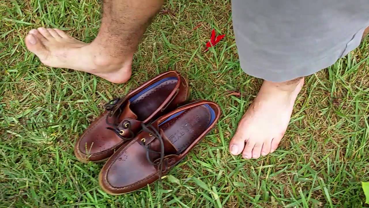 Watering the Gardens in Loose Sperry TopSiders - YouTube