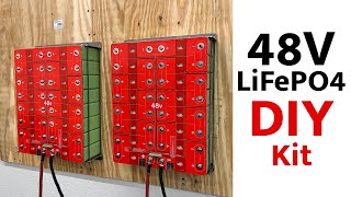 DIY 48v LiFePO4 Battery Kit  -  Compression plates