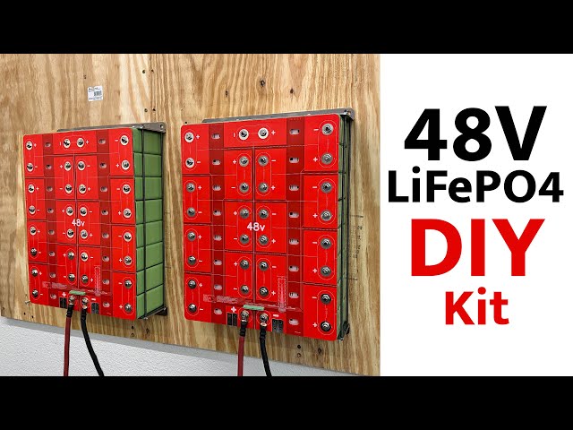 DIY 48V 320Ah Grade B LiFePO4 Battery Build: 16kWh for $2,810