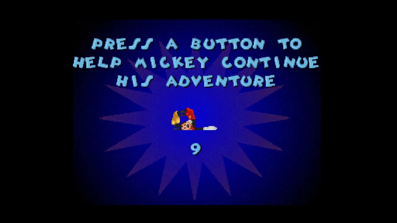 Game Over: Mickey's Wild Adventure (PlayStation)