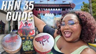 HHN 35 FULL PARK UPDATE! 🎃 Food Menus, House Locations, Tribute Store & More!