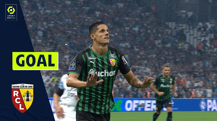 Goal Florian SOTOCA (9' pen - RCL) OLYMPIQUE DE MARSEILLE - RC LENS (2-3) 21/22
