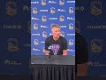 #Warriors Steve Kerr’s HONEST take on #Thunder chances to become #NBA Next Dynasty | Thunder Pregame