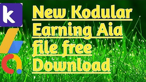 New Kodular Earning Aia file free Download