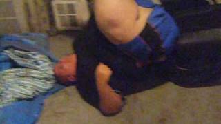 Fat Guy Breaks A Chair