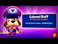 NEW Brawler COLONEL RUFF Is AMAZING! (Power-Ups?!?) - Update Info