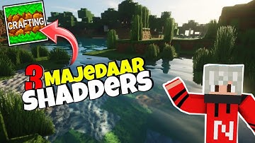 Top 3 shadders for low end divices | Crafting And Building | Gamer Boy Neel