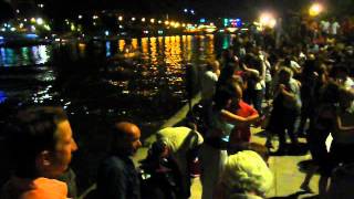 Paris. Rio Sena. Bailando Tango.