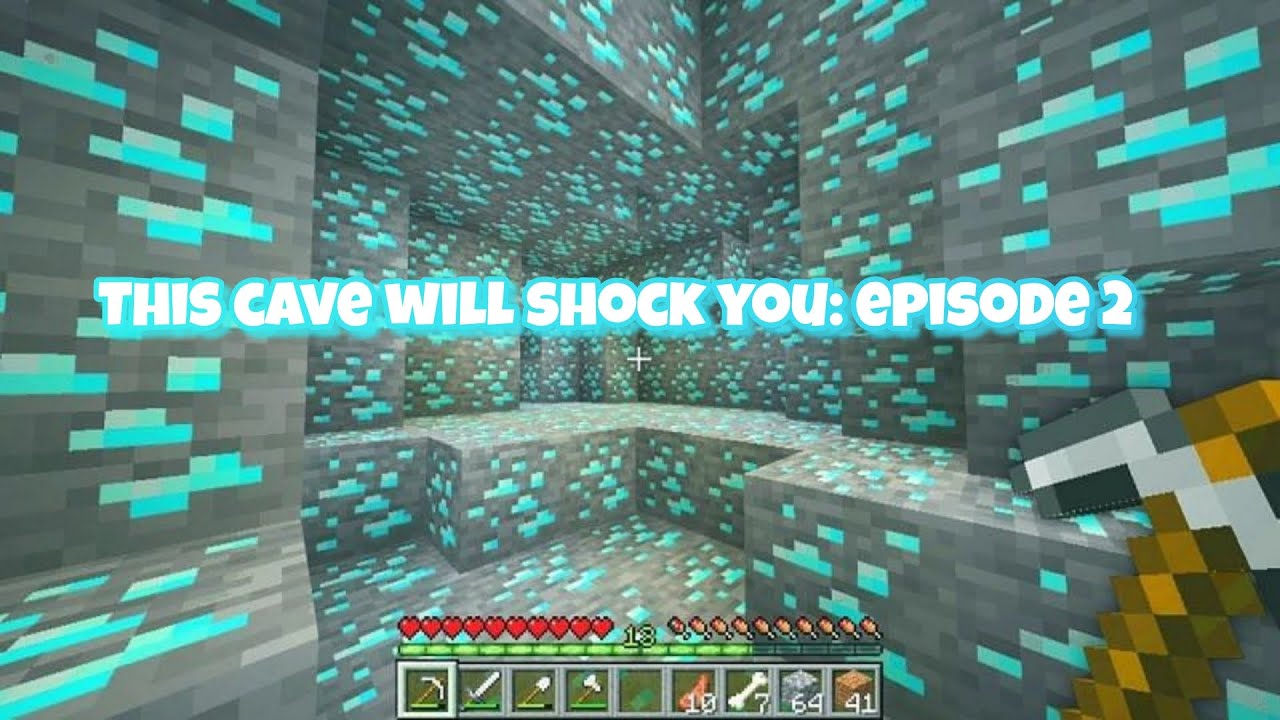 Craziest Cave ever found in Minecraft!! Episode 2 *Must Watch* - YouTube