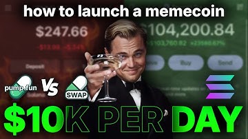 How to Create & Launch a Memecoin for Daily $10K Profits