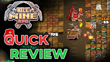 IDLE MINE RPG | Fun small game with interesting mechanics [First Impressions/Review]