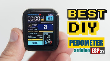 I made Step Counter - Pedometer (ESP32 project)