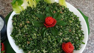 طريقة عمل التبولة Tabbouleh