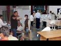 MAA Elections 2021: Visuals after voting- Prakash Raj, Mohan Babu and other MAA members