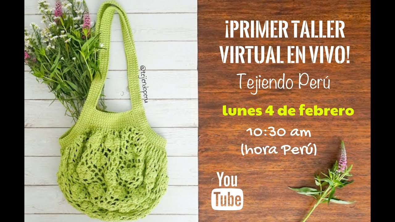 Aprende a tejer asas para bolsos muy rápido y práctico de tejer 🧶 