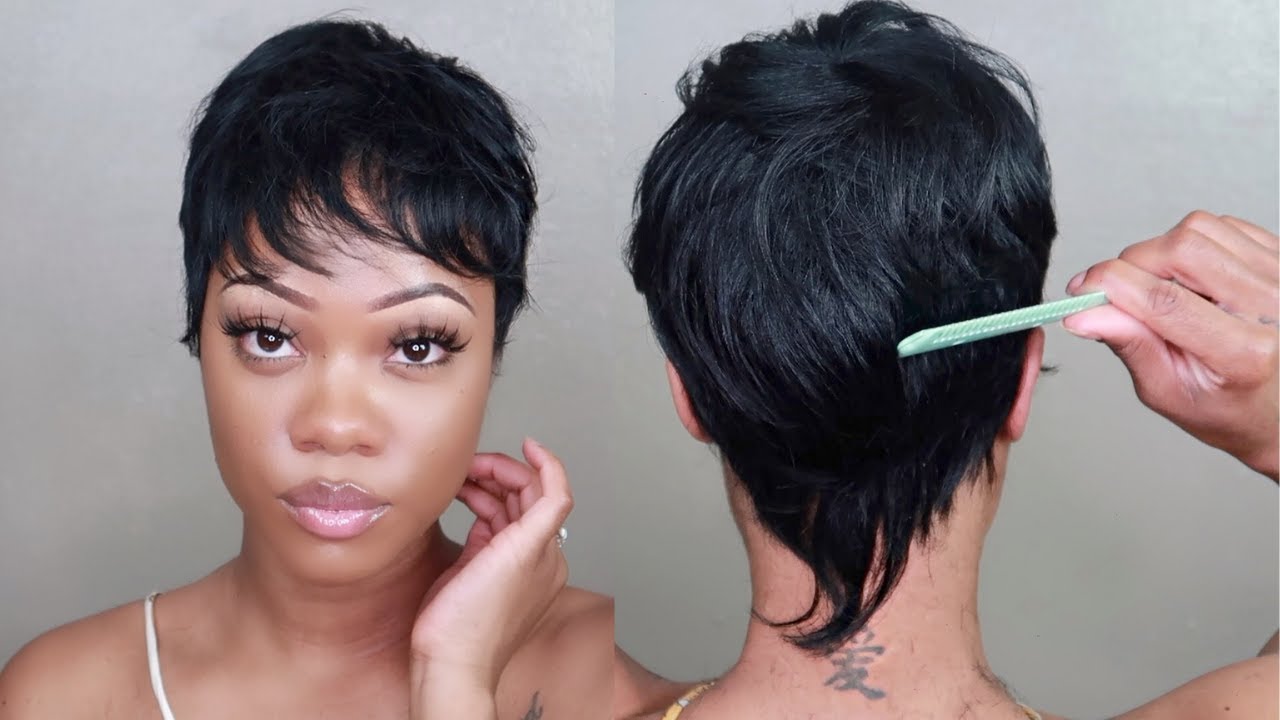 CUTTING MY TAIL IN THE BACK SHORT CUT