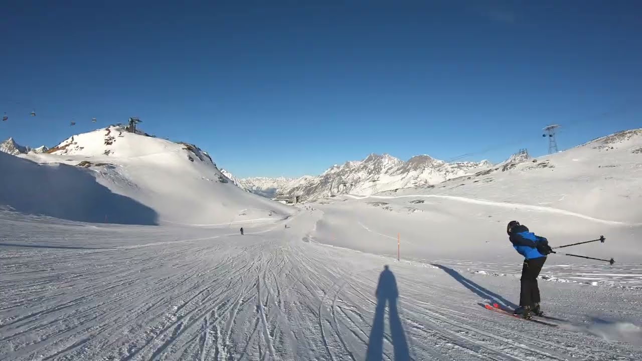 SKIING IN SWITZERLAND🇨🇭 | ZERMATT | Red Runs 80-73 | 2024 | 4K60