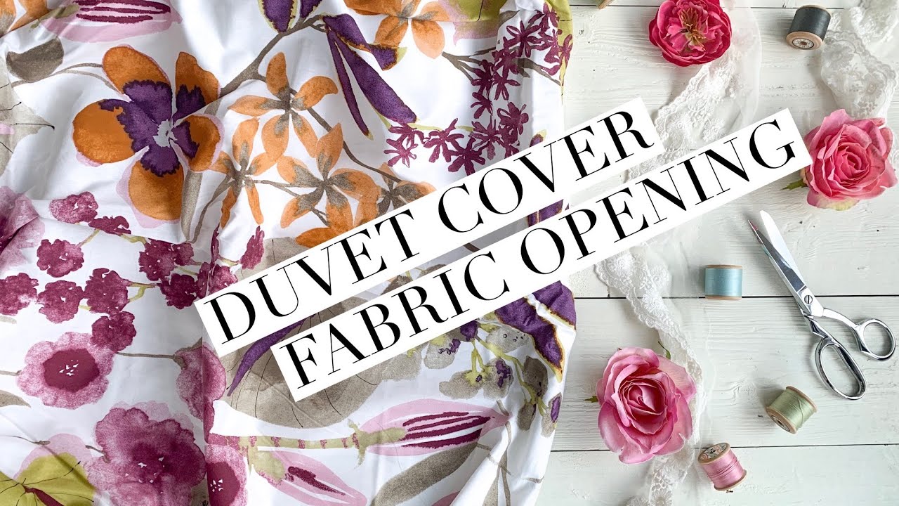 My duvet cover fabric YouTube