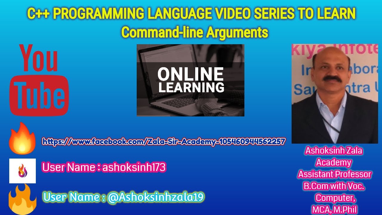 Write and Read a File Using Command Line Argument in C++ Programming ...