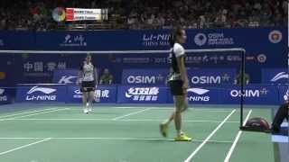 F - WS - Wang Yihan vs Jiang Yanjiao - 2012 China Masters