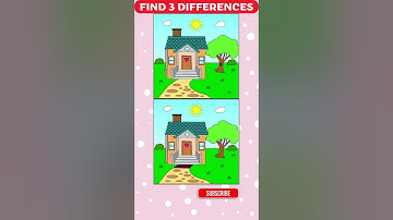 How many differences did you find? ! #586