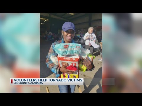 Local volunteers help