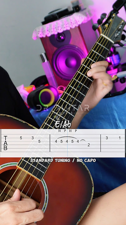 Ada berapa chord di interlude ini? Roman Picisan (Interlude Guitar Tab) Dewa 19