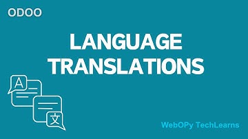Language translation in Odoo 18