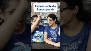 Do you know these famous quotes? #shorts #famousquotes #quiztime