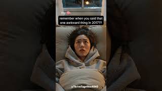 POV: my ADHD brain replaying embarrassing moments for years 😭 #adhd #funny #overthinking #insomnia