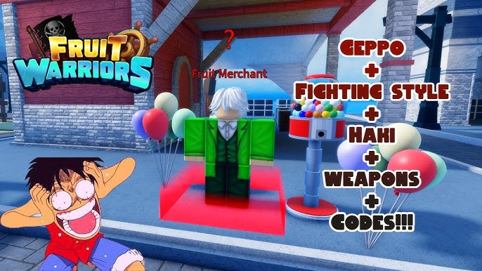 Fruit Warriors Codes - Roblox - December 2023 