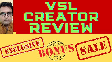 VSL Creator Review 👉Demo And 👉Best Bonuses For 👉[VSL Creator Review 2021]👇