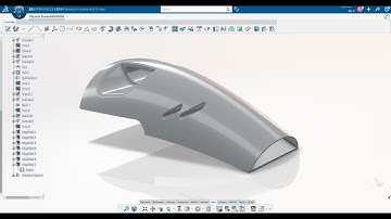 3DEXPERIENCE CATIA - Handle Vacuum - Generative Wireframe & Surface