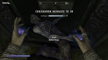 Skyrim Conjuration 1-100 In 10 Minutes! Works In 2022 No Mods