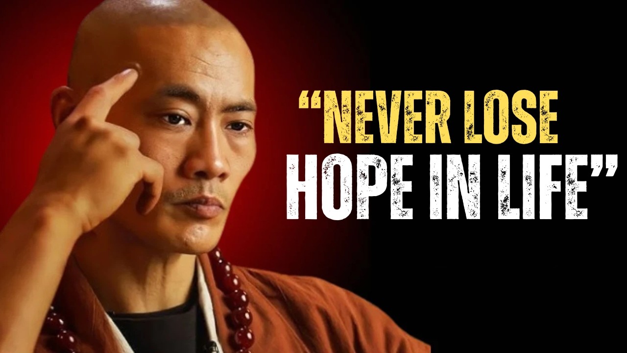 NEVER LOSE HOPE IN LIFE || Shaolin Master Best Motivation Speech || Future...