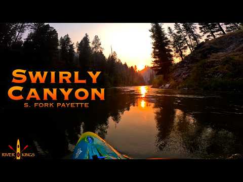 Sunset in the Canyon - Kayaking Through Swirly Canyon Paradise