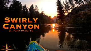Sunset in the Canyon - Kayaking Through Swirly Canyon Paradise