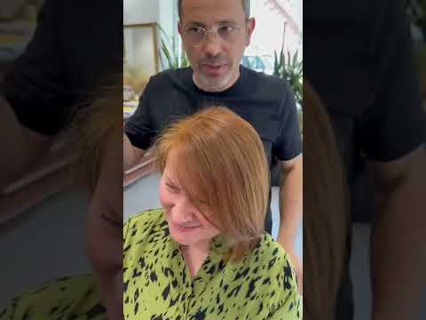 Video Come coprire i capelli bianchi con un castano nocciola naturale