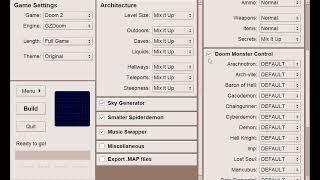 Doom 2 генератор карт (+немного геймплея)