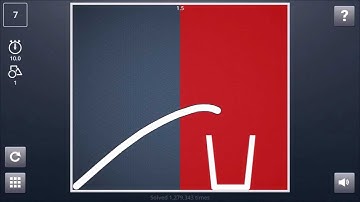 Brain It on Level 7 Solution/Tutorial (3 Stars)