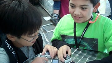 Sifteo at Maker Faire, New York City