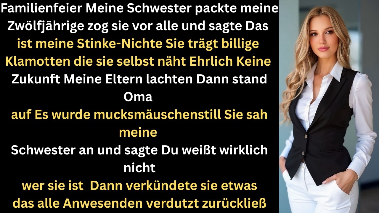 Meine Schwester nannte meine 12Jährige stinkend wegen ihrer Kleidung